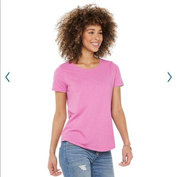 Sonoma Tops - Kohl’s Sonoma Pink Short Sleeve Crew Shirt